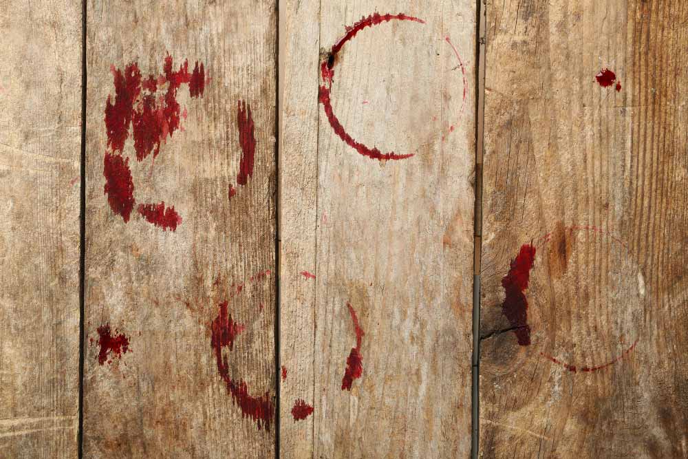 Wine Spot on Wooden Furniture