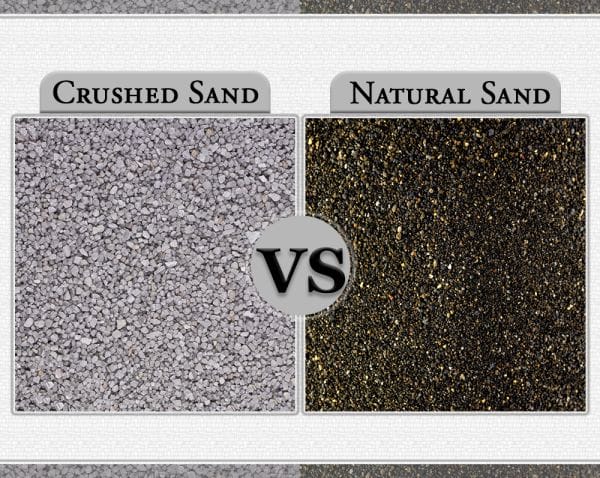 Crushed Sand vs Natural Sand