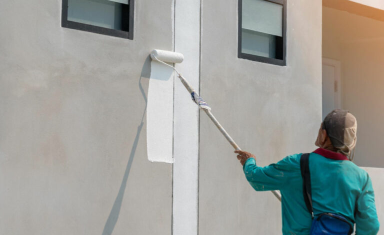 Painting External Walls
