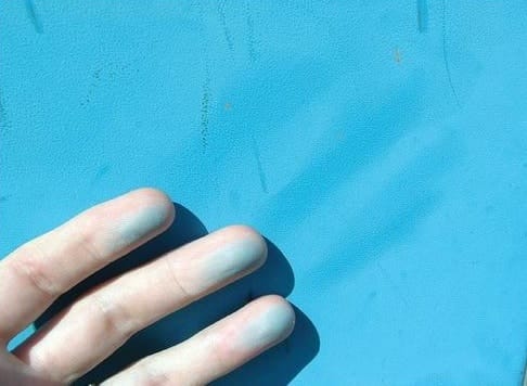 Remove Chalking Paint Defect