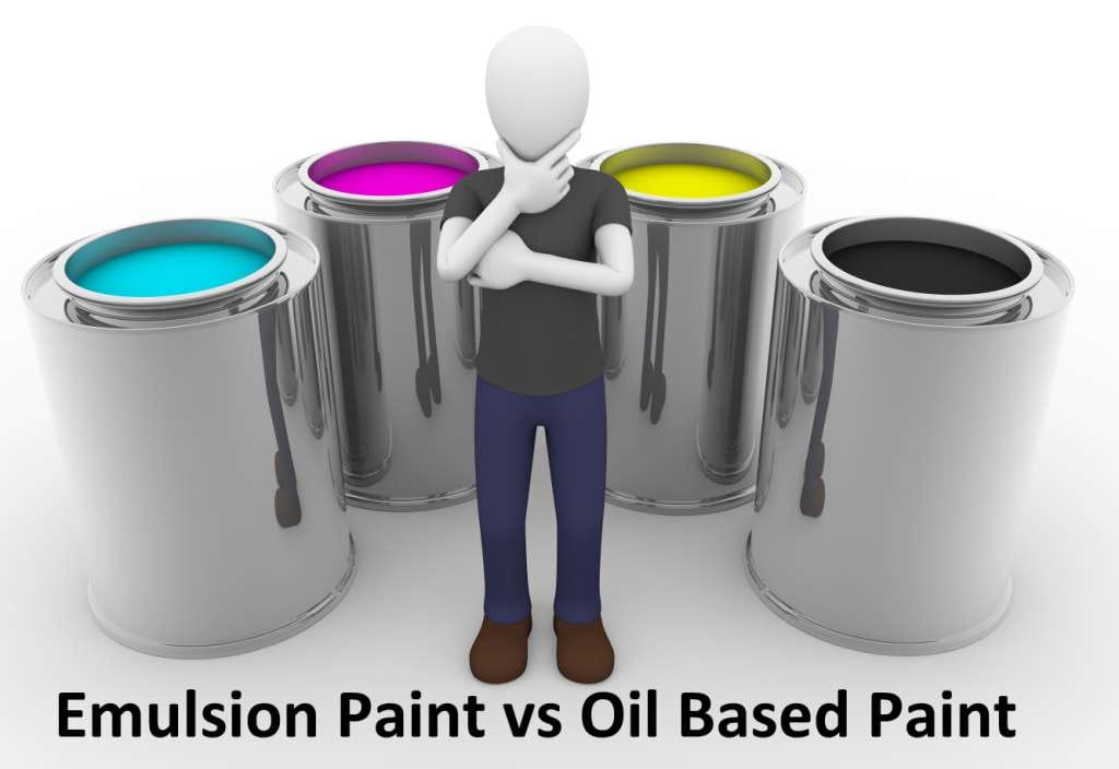 Emulsion Paint vs Oil Based