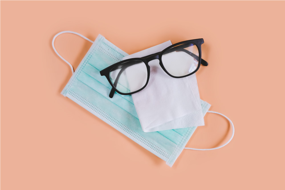 Face Mask and Glass