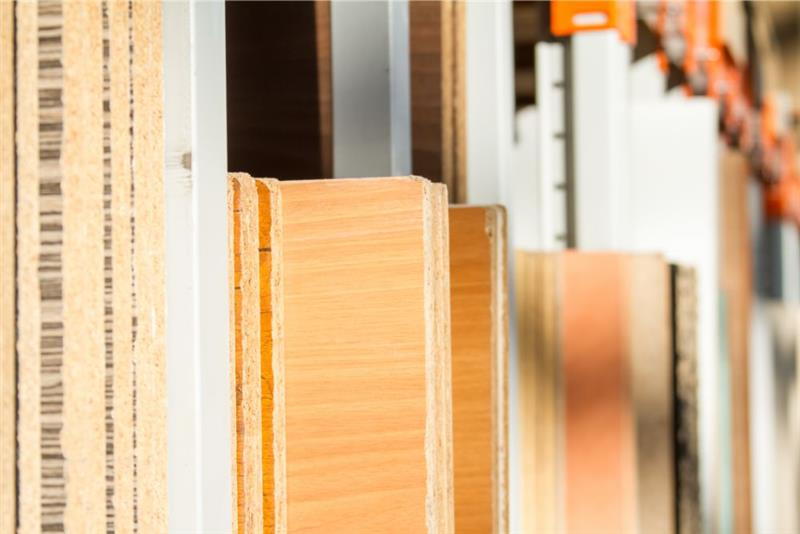 Density of Particle Boards Differ