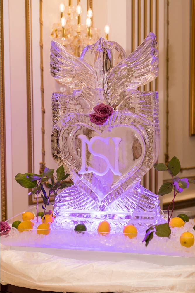 Ice Sculpture for Indian Wedding Home Décor