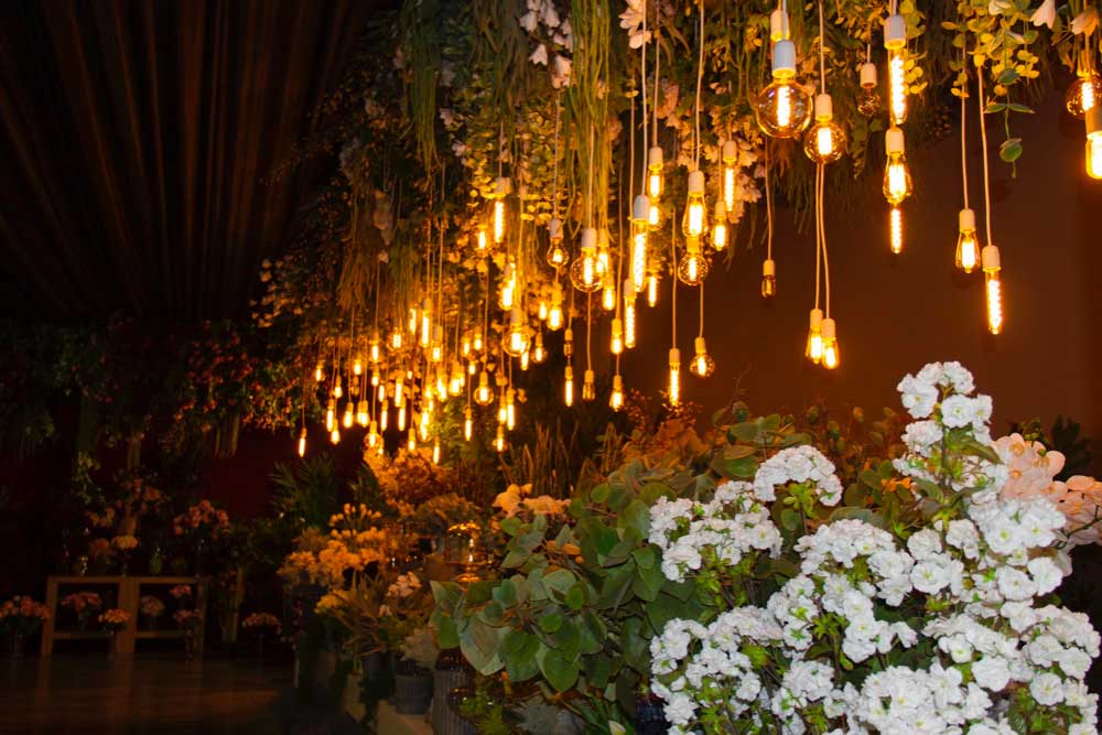 Illuminated Backyard - Indian Wedding Home Décor Tips