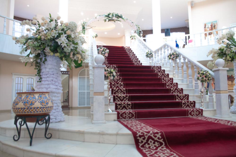 Indian Wedding Décor at Home - Stairs