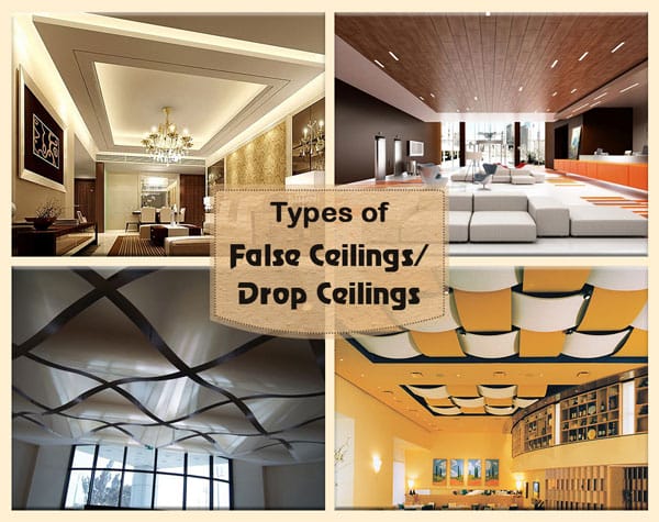 Types of False Ceilings - Drop Ceilings