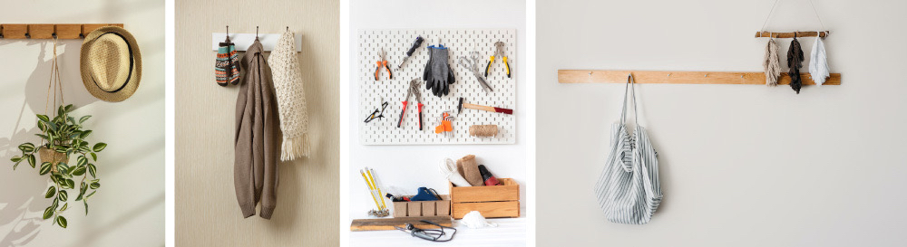 Hang Items on Hooks