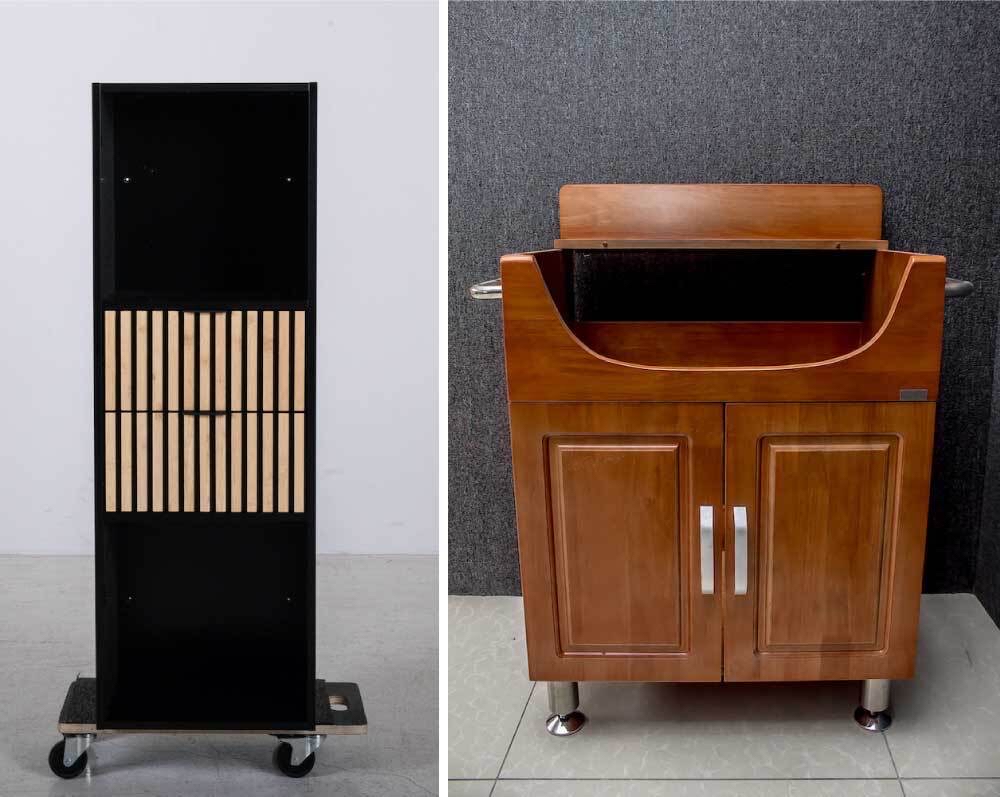 Install Portable Built-In Cabinets