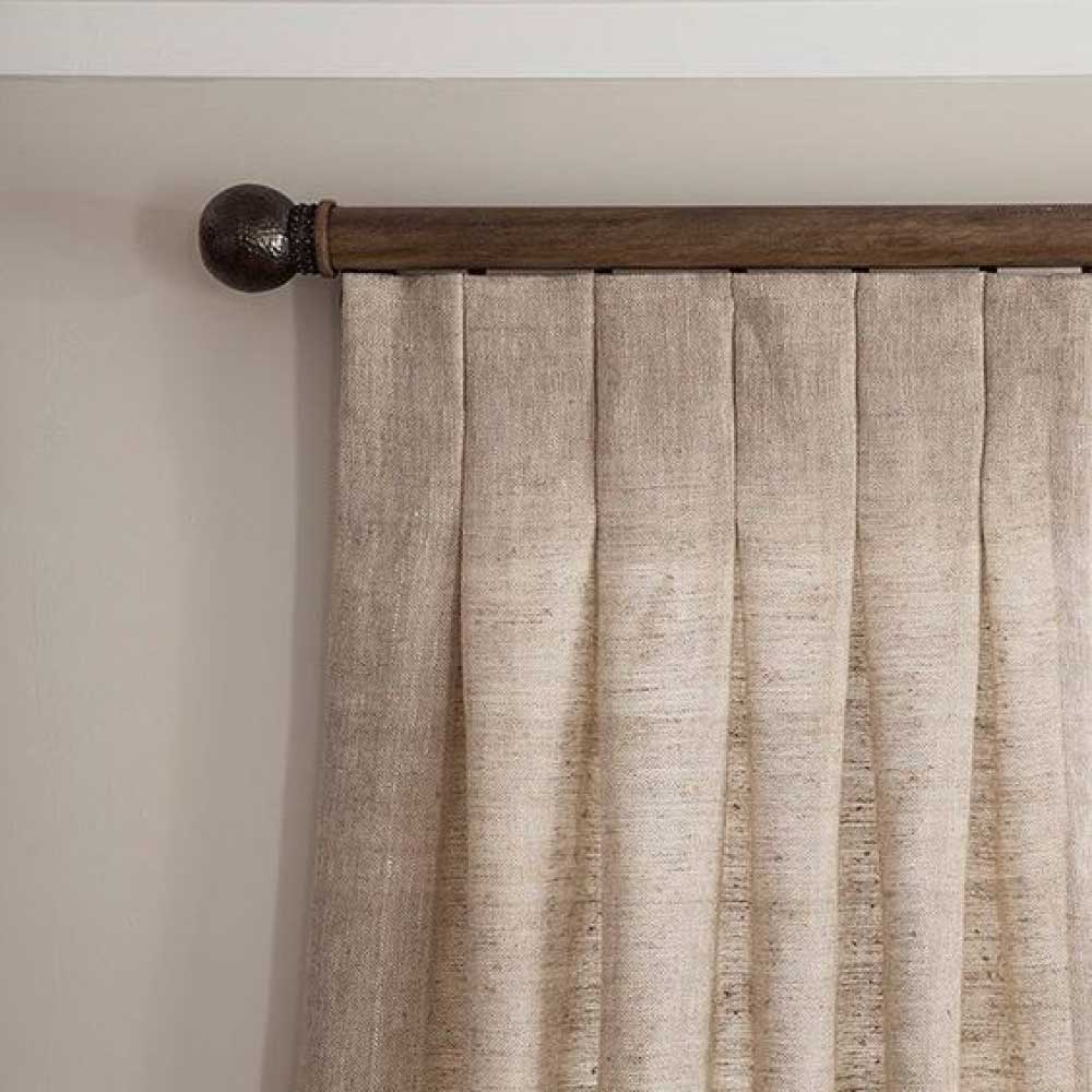 Box Pleated Drapes