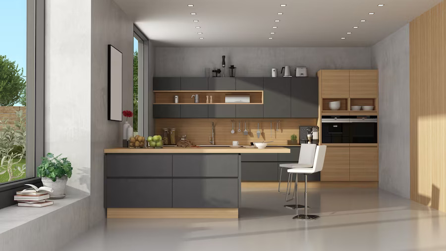 Peninsula Kitchen Layout Idea Peninsula Kitchen Layout Idea