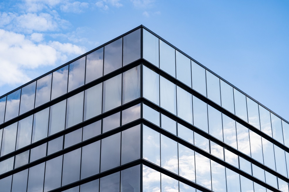 Reflective Glass Facade