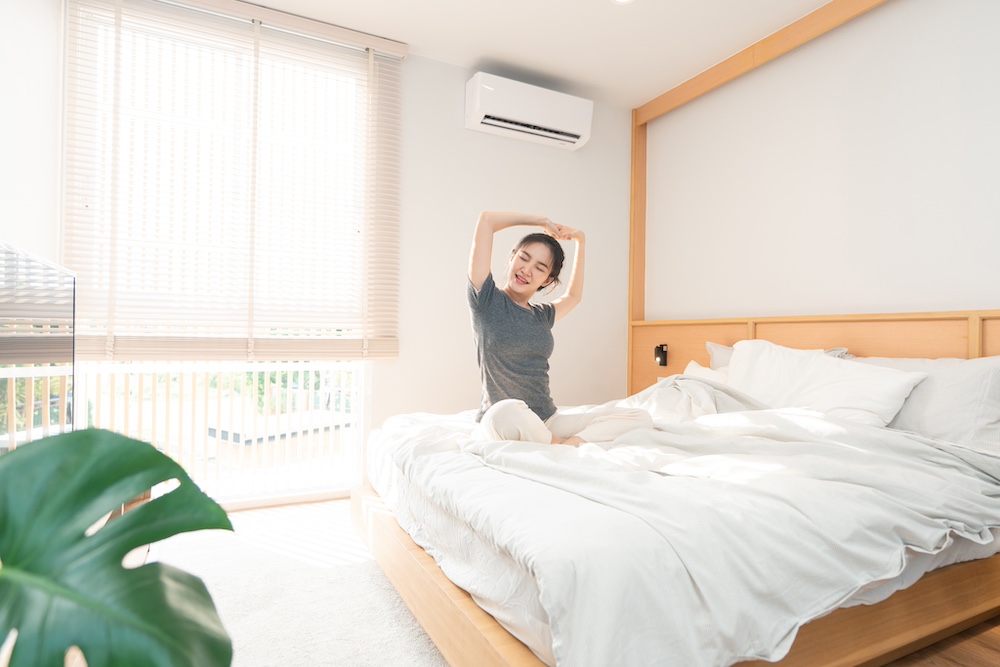 Quiet AC unit