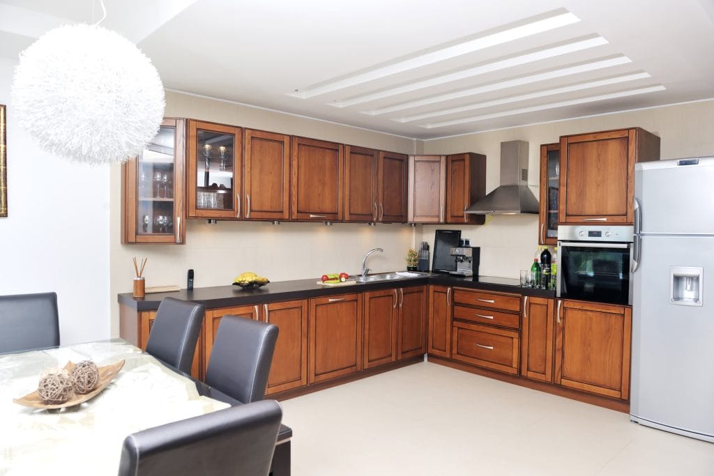 L shaped Kitchen