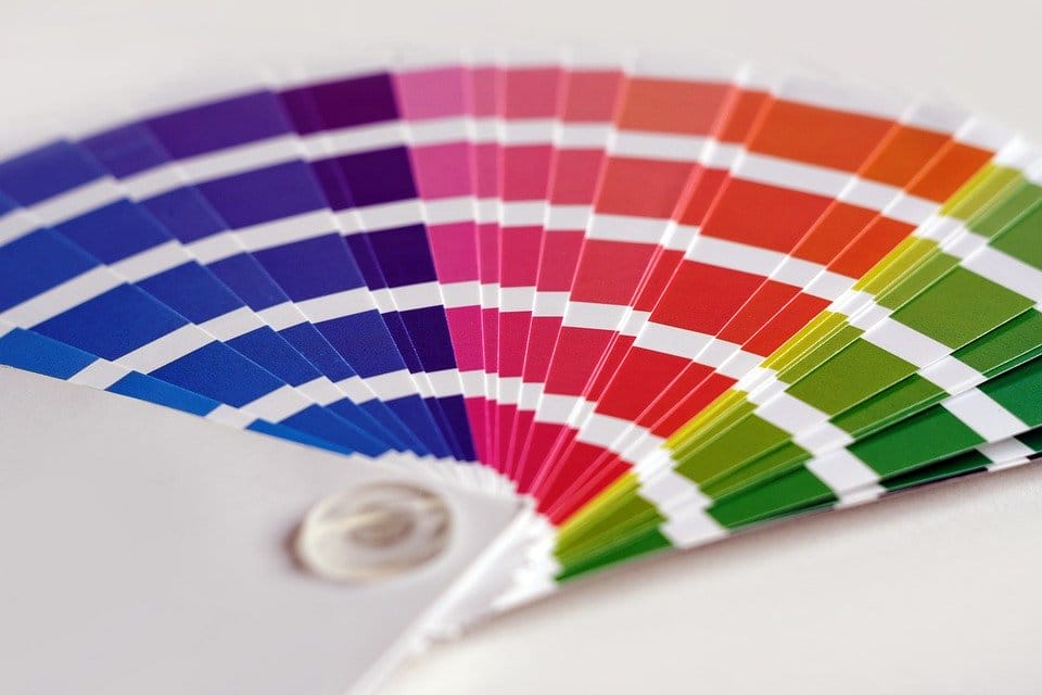 Colour Shade Card