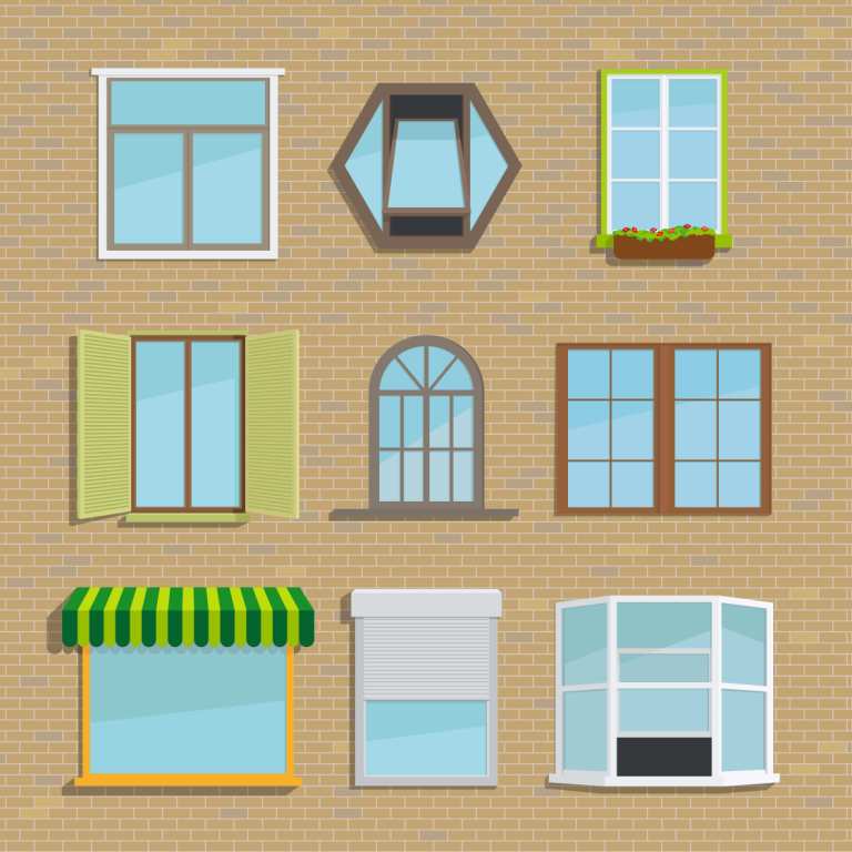 Various Types of Windows