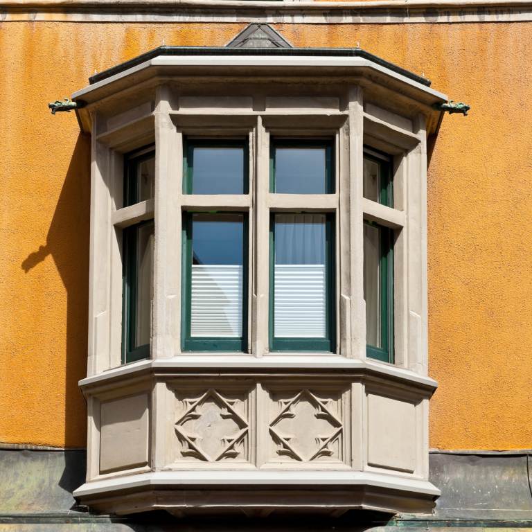 Bay and Bow Steel Window