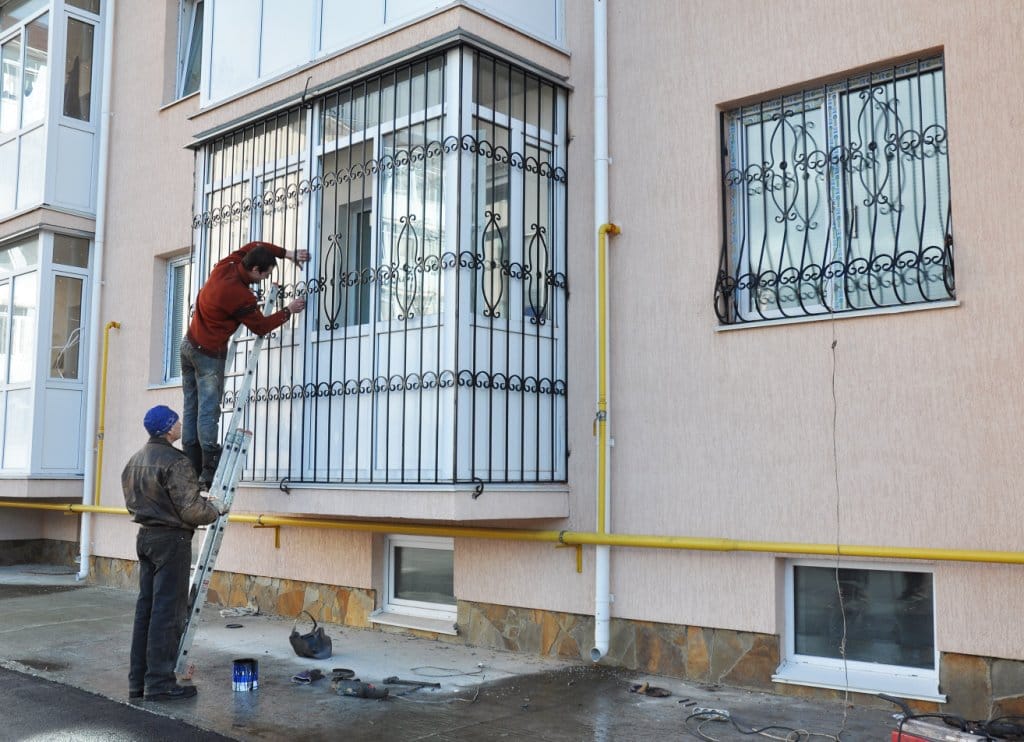 Window Grill Installation