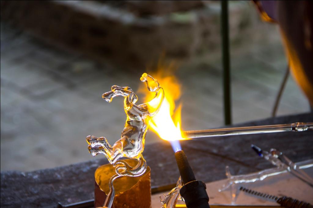 Bending of Glass Rod