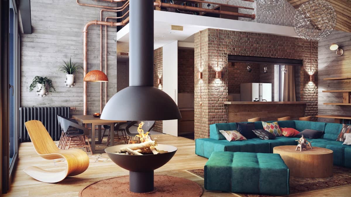 Industrial-Interior-style