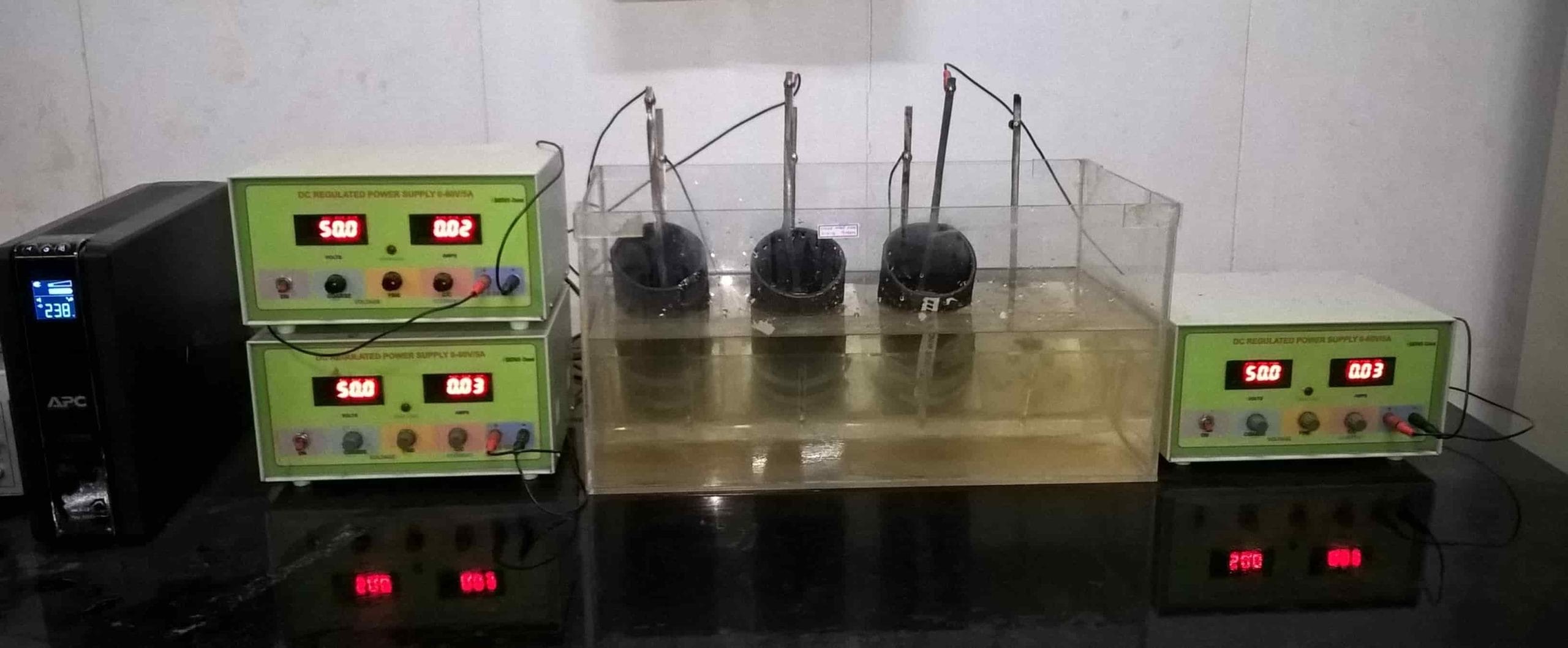 Concrete Chloride content test Setup