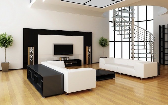 Create an Open Space Plan for minimalist style