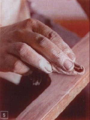 Apply it over wooden frame