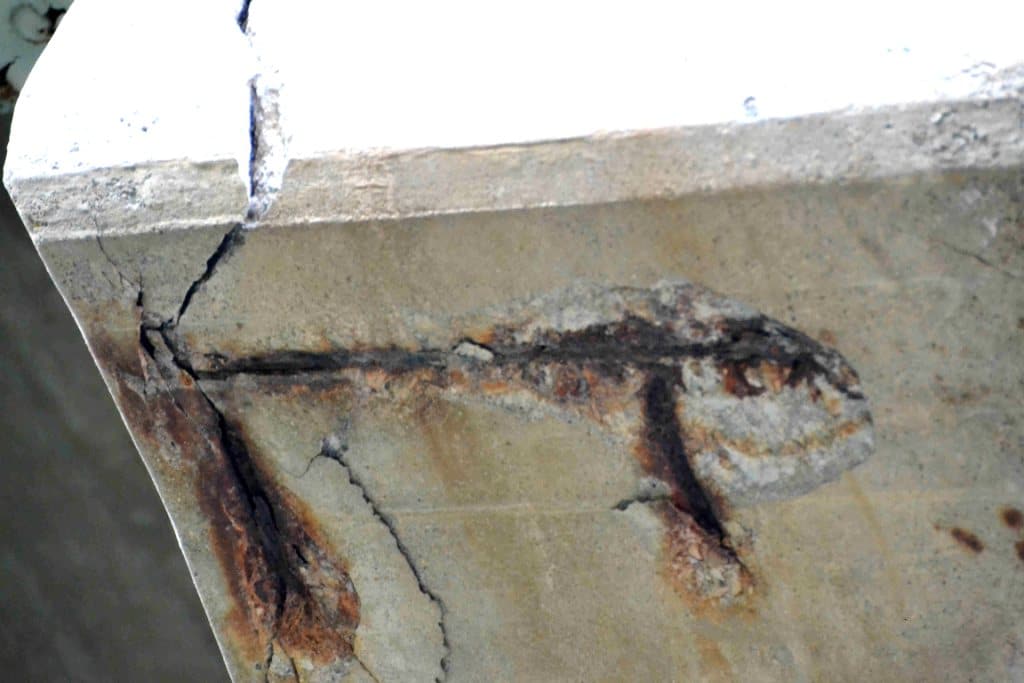 Corroded Steel In Concrete