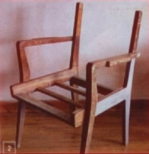 Remove the old upholstery