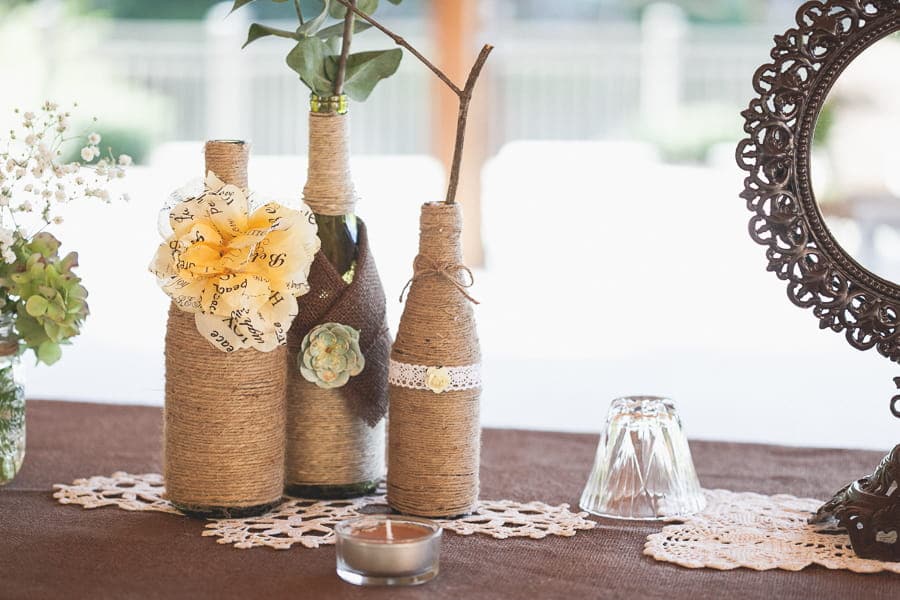 Rope Wrapped DIY Vase!