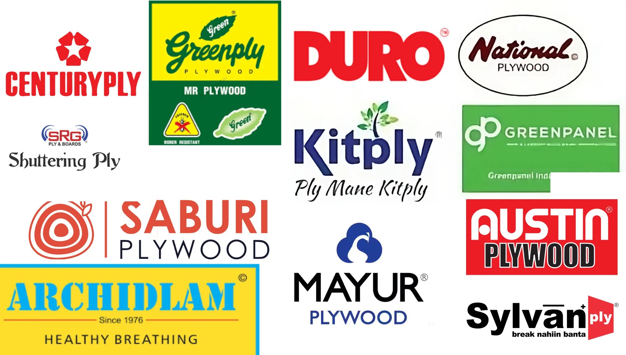 Brands of Plywood Brands of Plywood