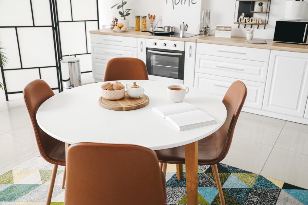 Size and Shape of Dining Table