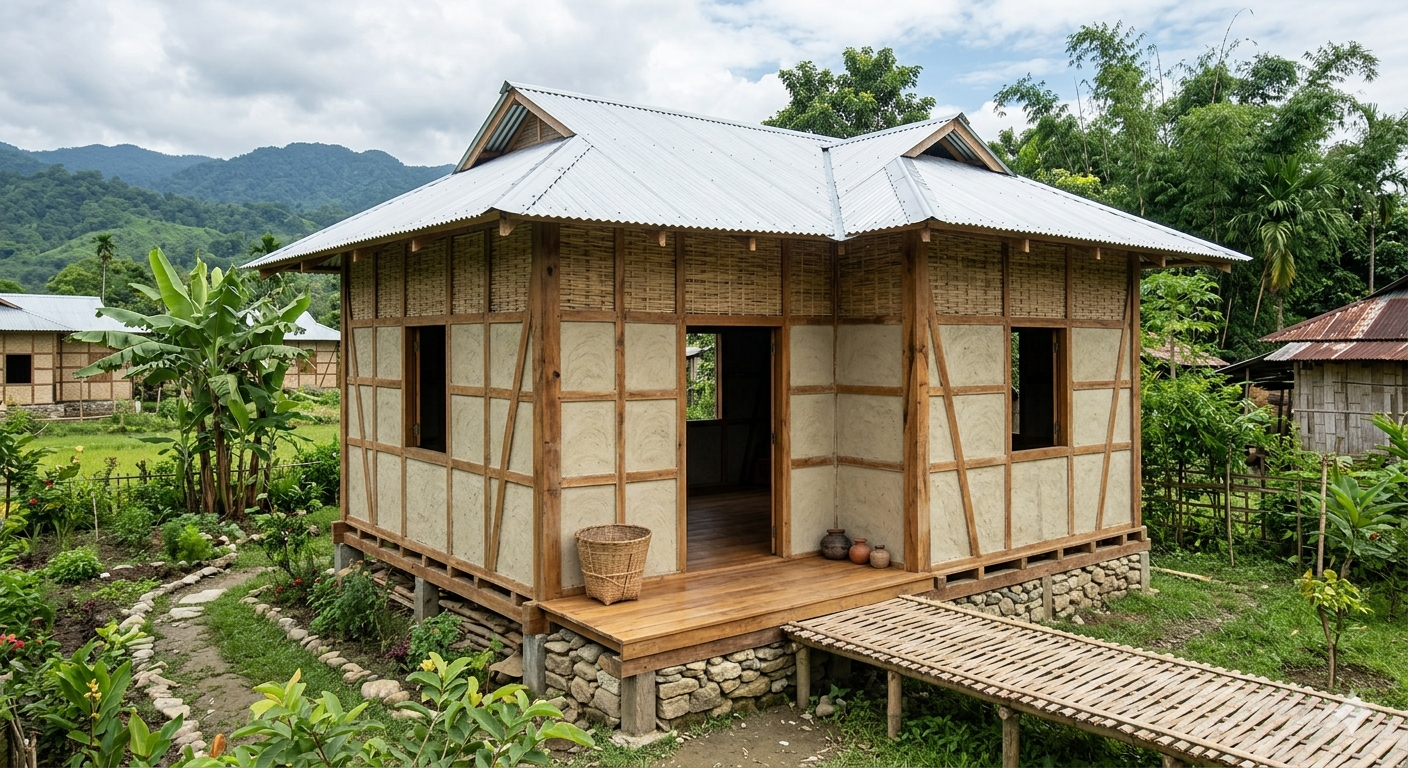 Assam-Type Vernacular House
