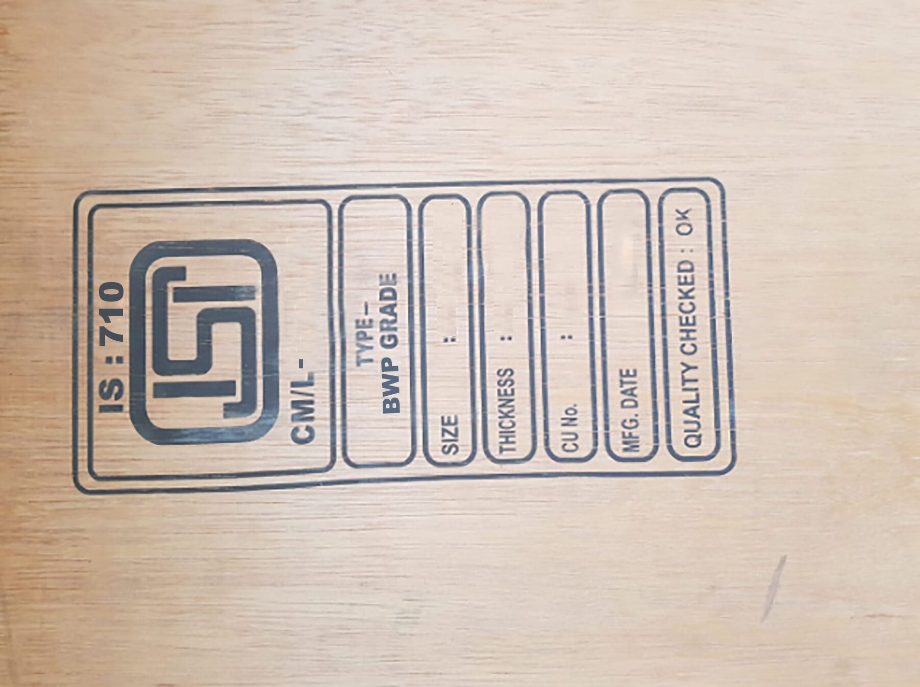 BWP Grade Plywood