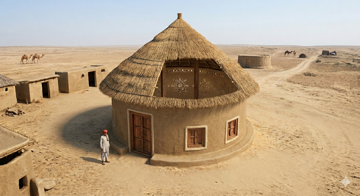 Bhunga House - Gujarat