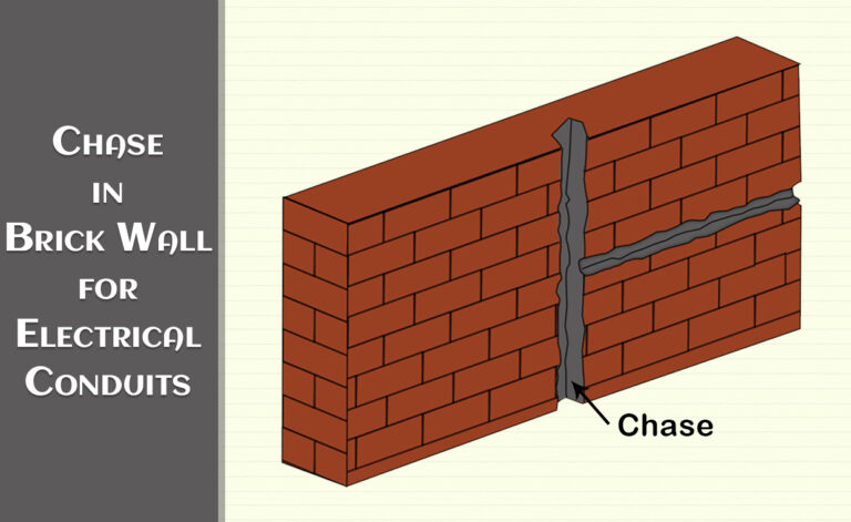Electrical Chase in Wall