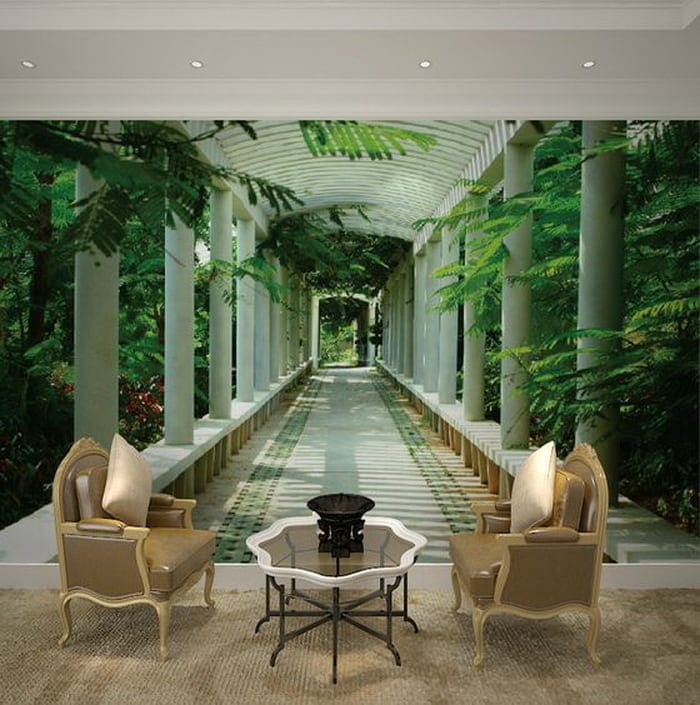 Outdoor View 3D Wallpaper