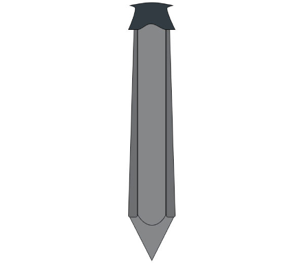Point tool used in Stone Masonry