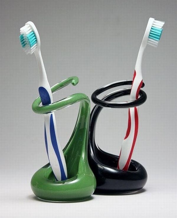 Toothbrush in Toothbrush Holder