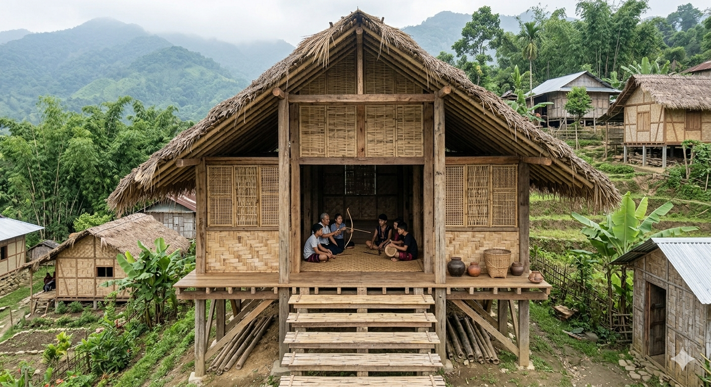 Zawlbuk House - Mizoram