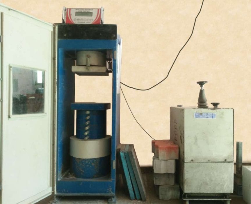 Cube Test to Check the Compressive Strength of Concrete