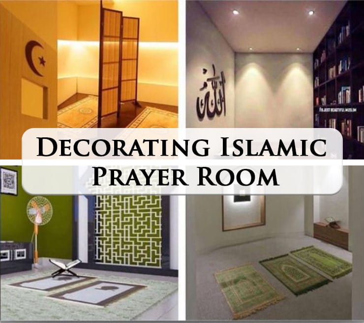 Decorating Islamic Prayer Room