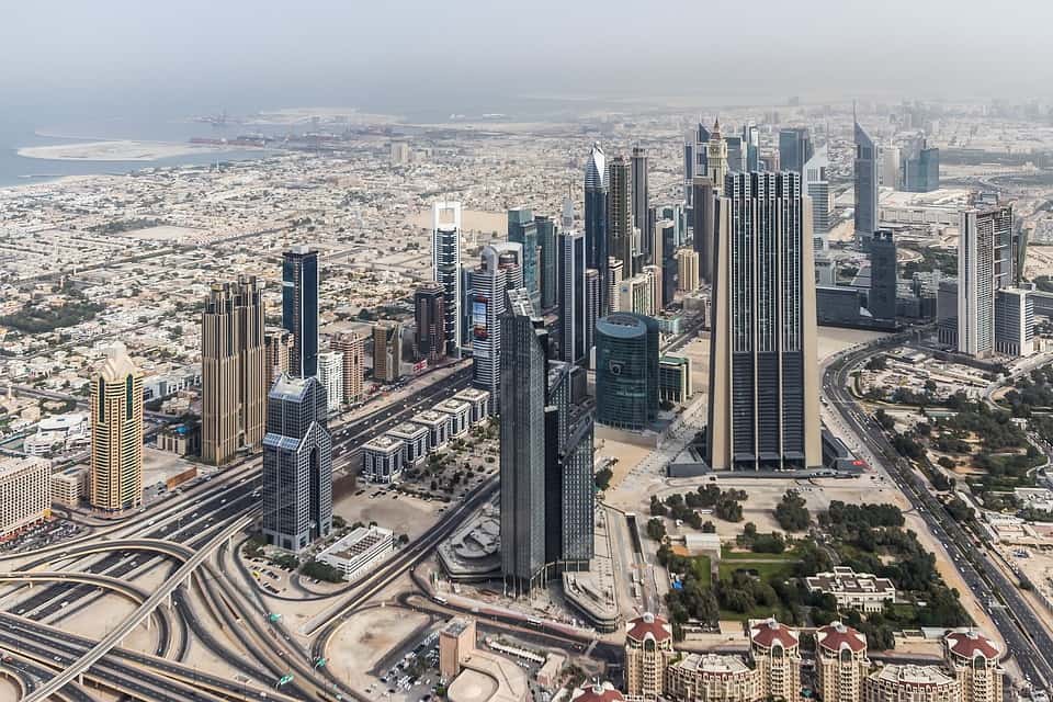 Dubai commercial property Skyscraper Building City