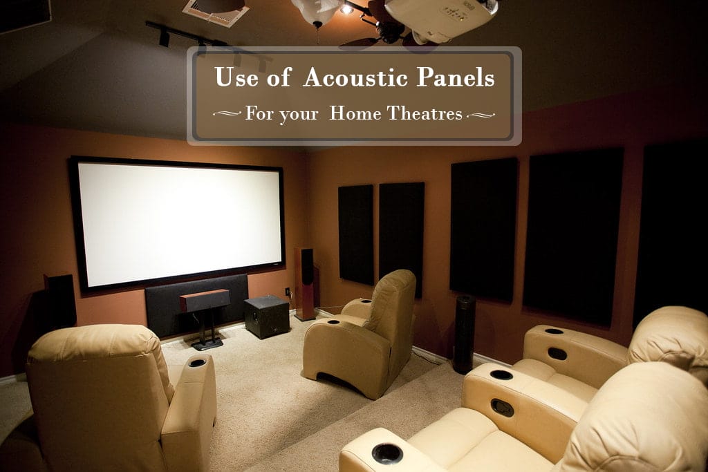 Acoustic Panels Work -Home Theatres