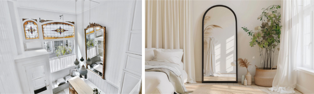 Add Mirrors in Front of Windows
