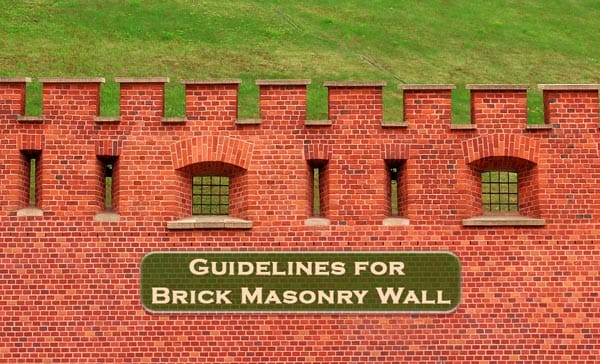 Brick Masonry Wall