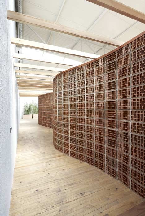 Clay Block Partition Wall Clay Block Partition Wall