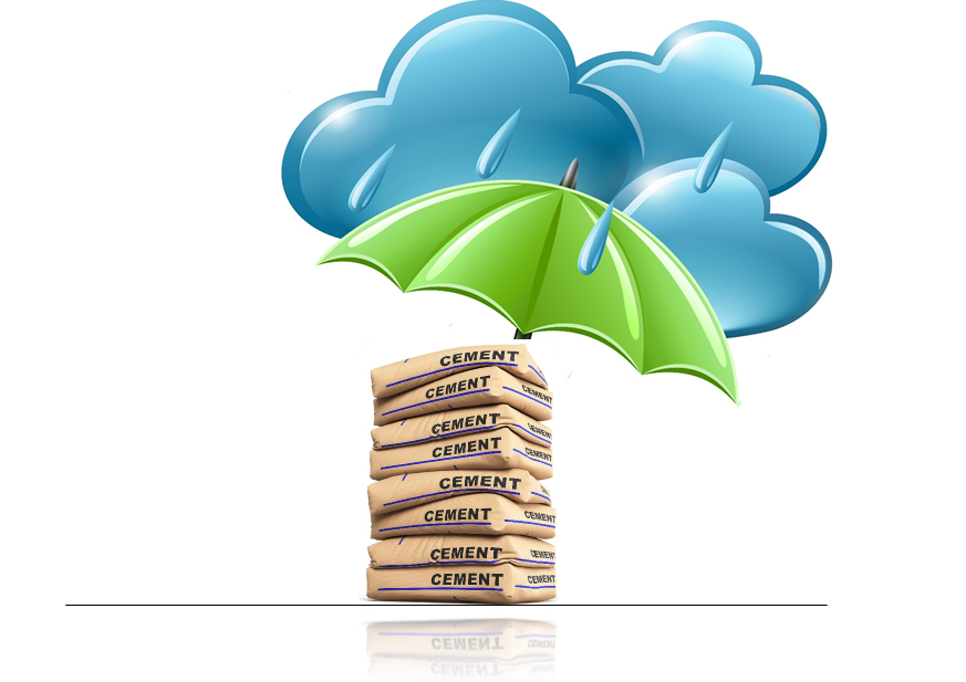 Protect Cement in Monsoon