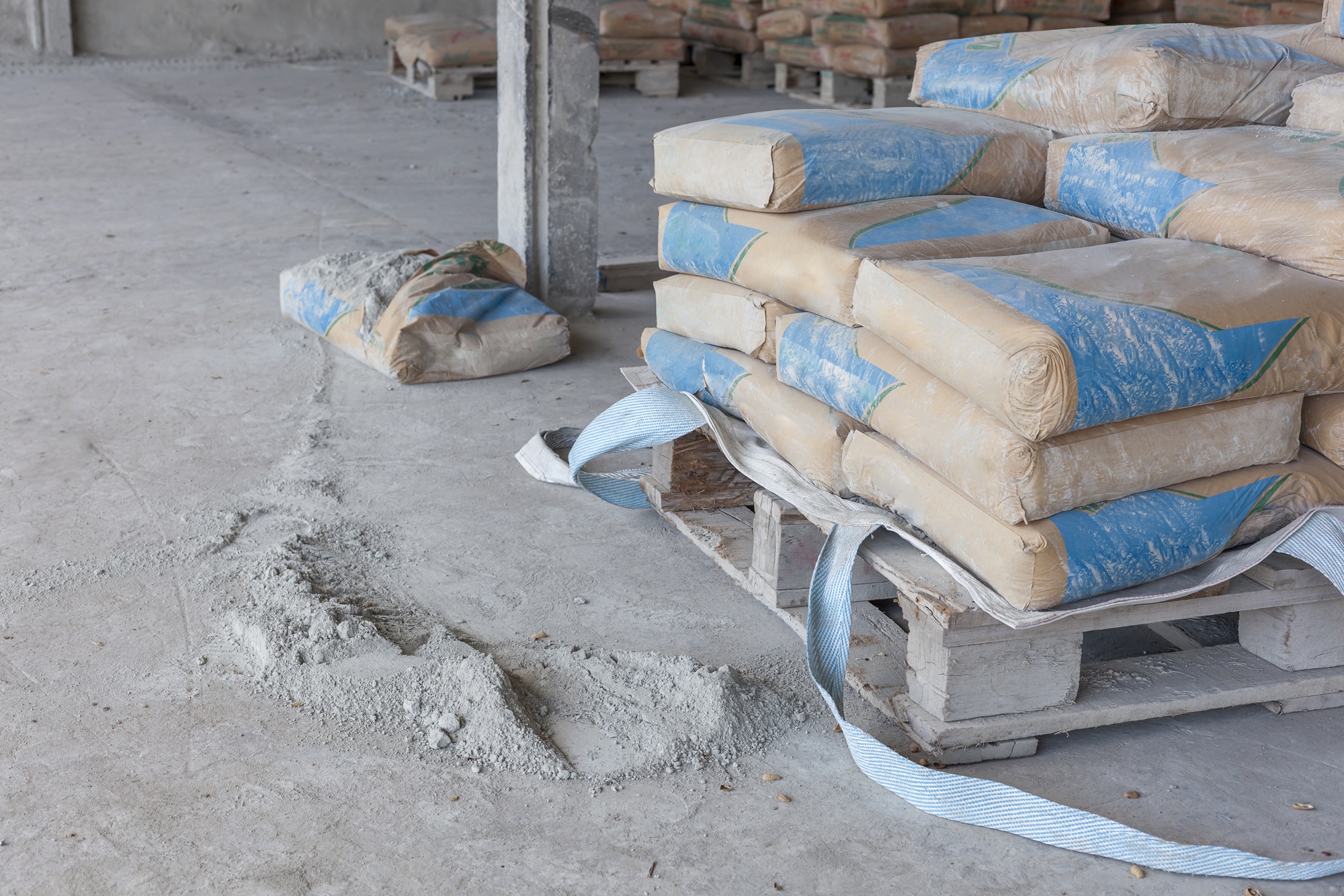 Store Left-over Cement Carefully