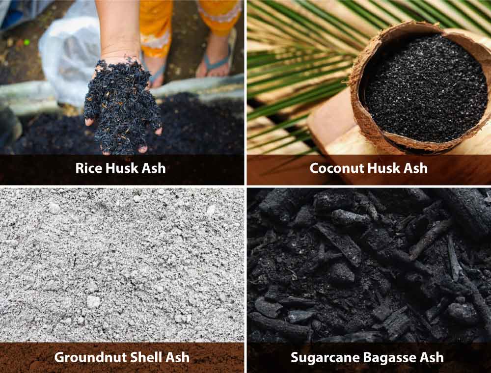Agricultural Waste used for Production of Green Concrete